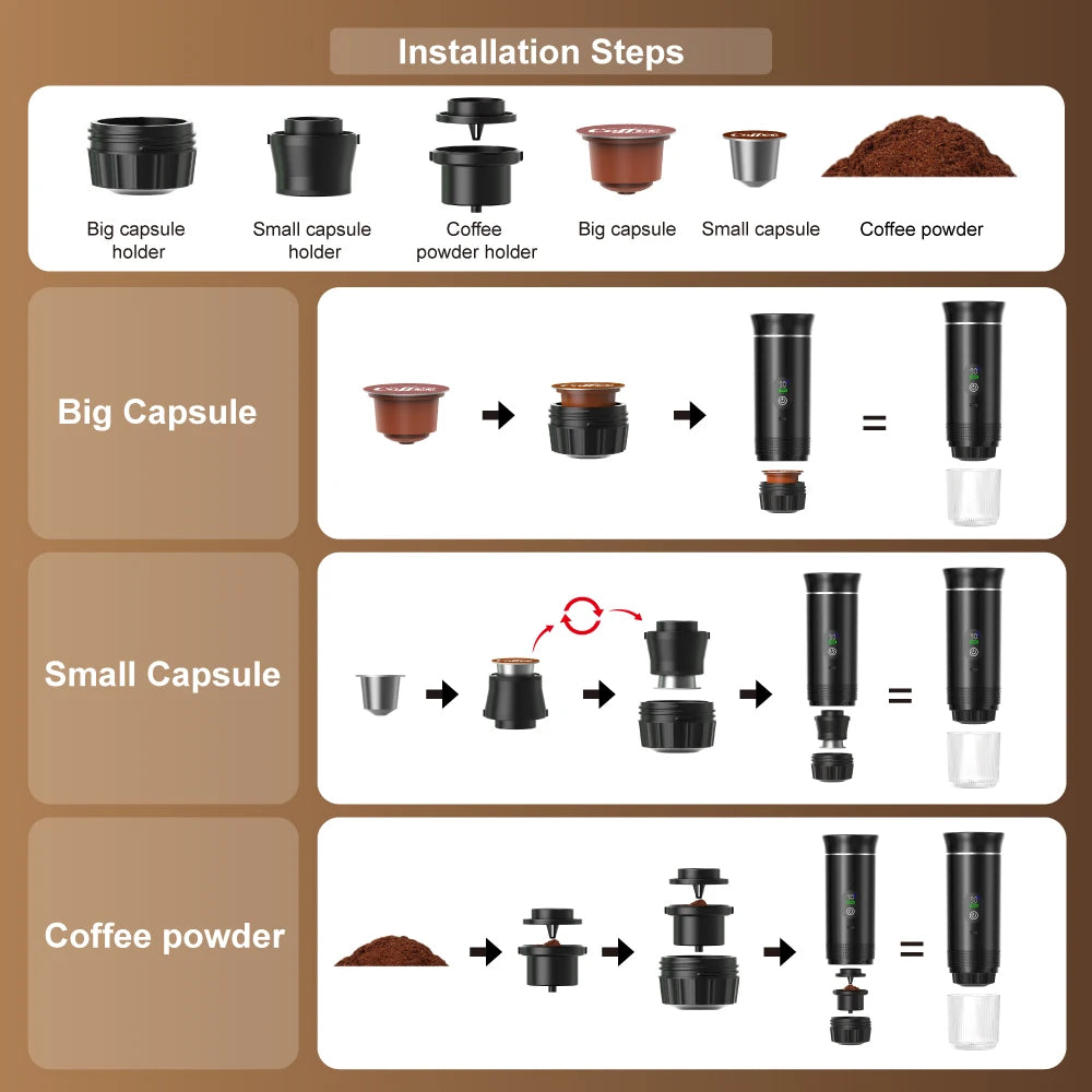 First Light™ Portable Espresso Maker